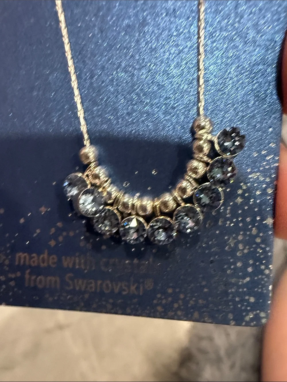 I Am Silver Beaded Pendant Necklace - Silver